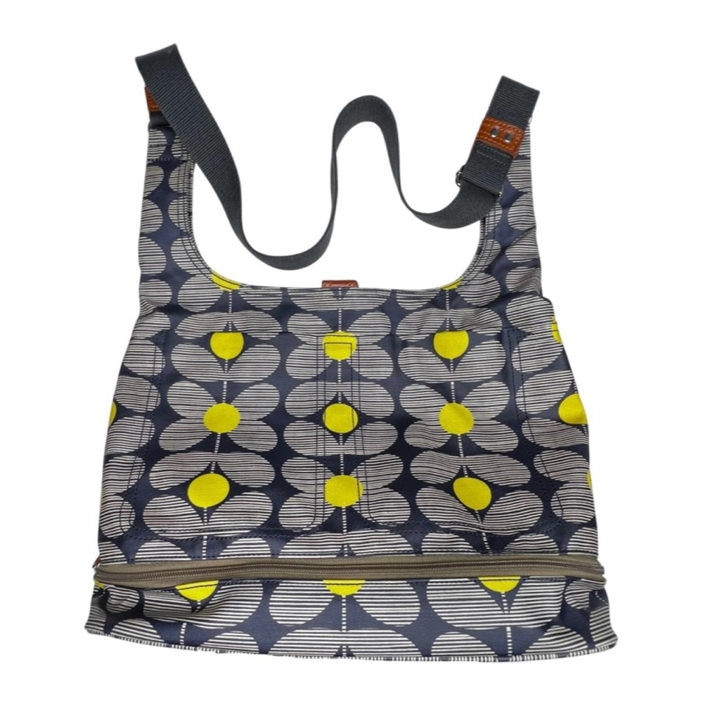 Orla Kiely‎ HTF Yellow Daisy Stem Diaper Bag And Changing Pad